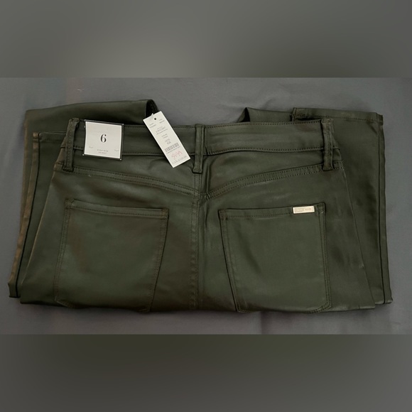 NWT White House Black Market High Rise Coated Skinny - Picture 2 of 2